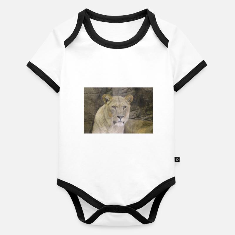 lioness CSC 0862 Organic Baby Contrasting Bodysuit