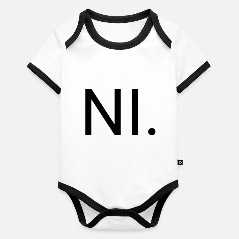 Style Body Bébé bio contrasté manches courtes