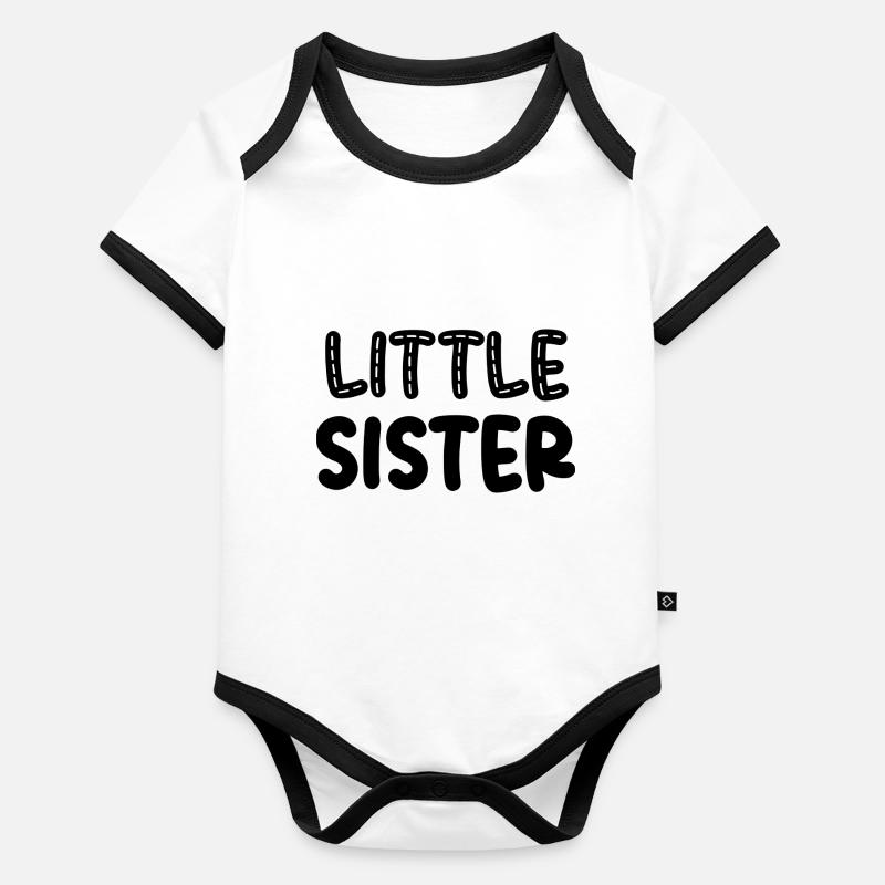 Sister Organic Baby Contrasting Bodysuit