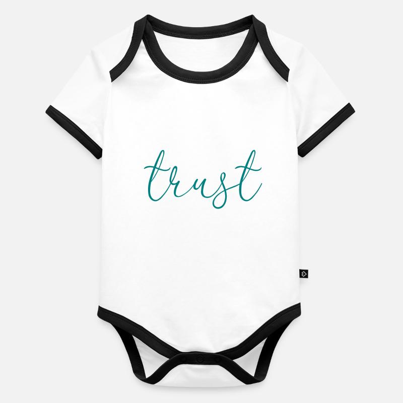 trust Organic Baby Contrasting Bodysuit