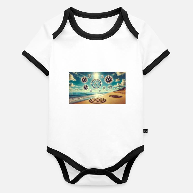 Magic Organic Baby Contrasting Bodysuit