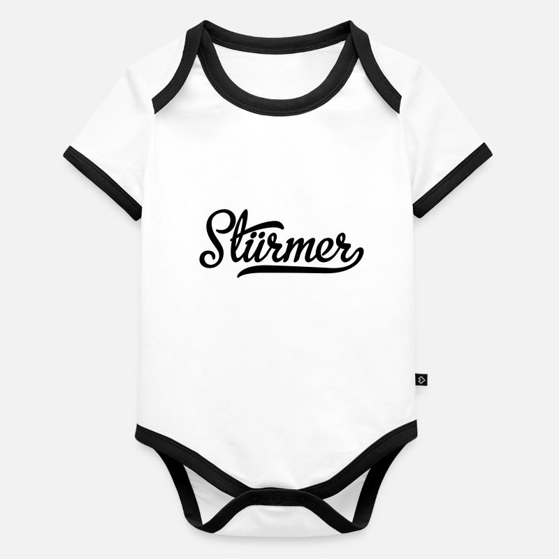 Stürmer Baby Bio-Kurzarm-Kontrastbody