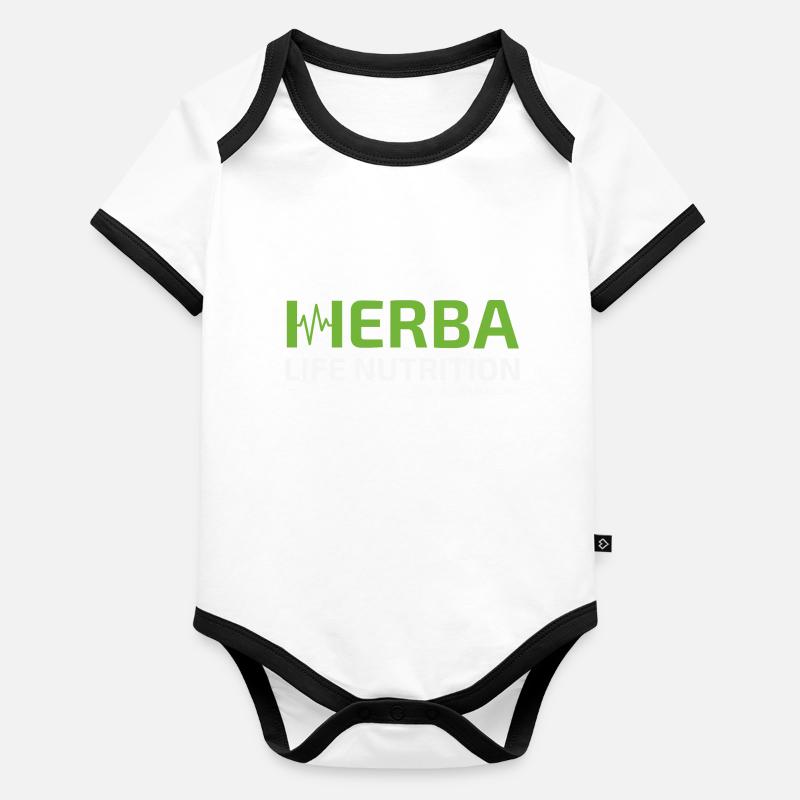 HERBA NUTRION LIFESTYLE BEFEUERT CHAMPIONS Baby Bio-Kurzarm-Kontrastbody