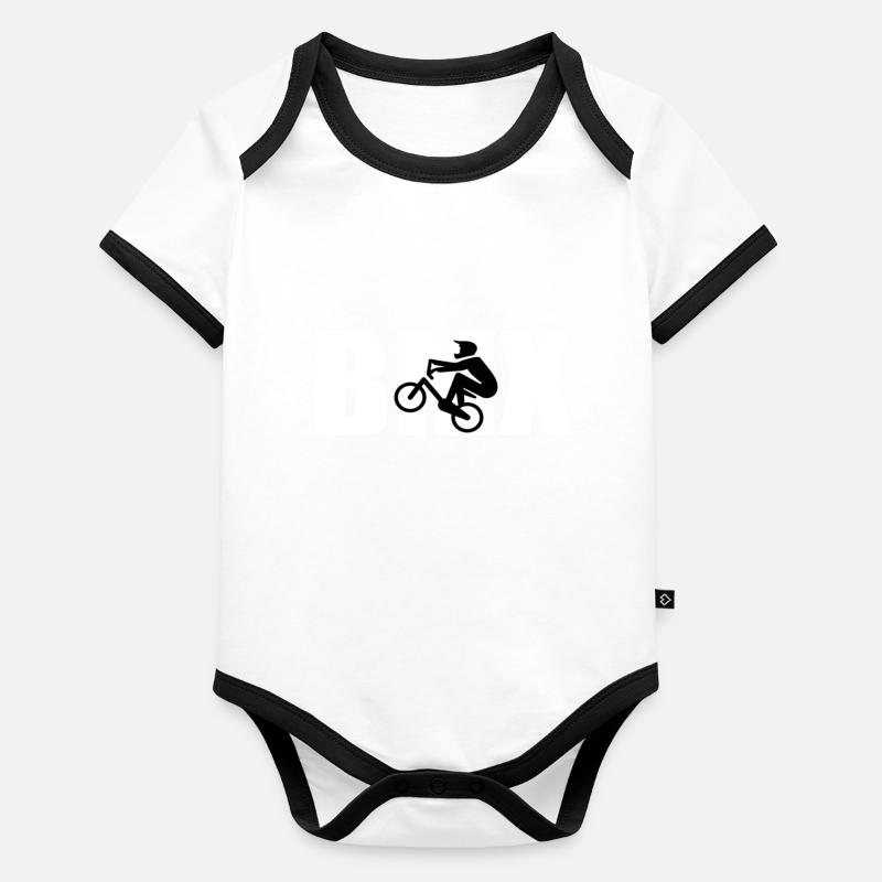 bmx Organic Baby Contrasting Bodysuit