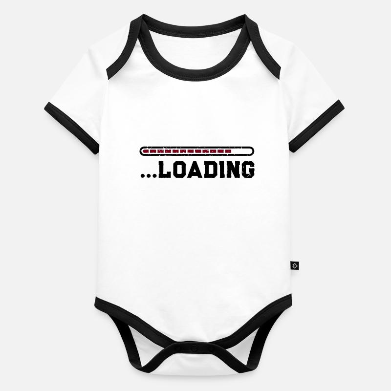 Chargement Body Bébé bio contrasté manches courtes