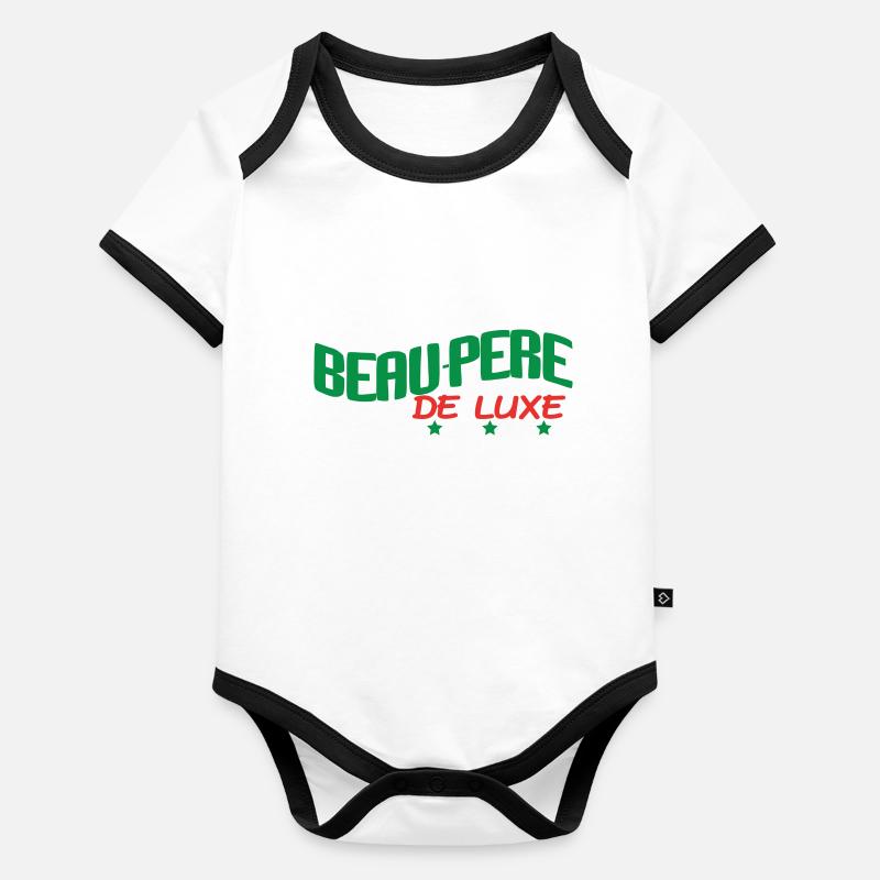 Father-in-law DE LUXE Organic Baby Contrasting Bodysuit