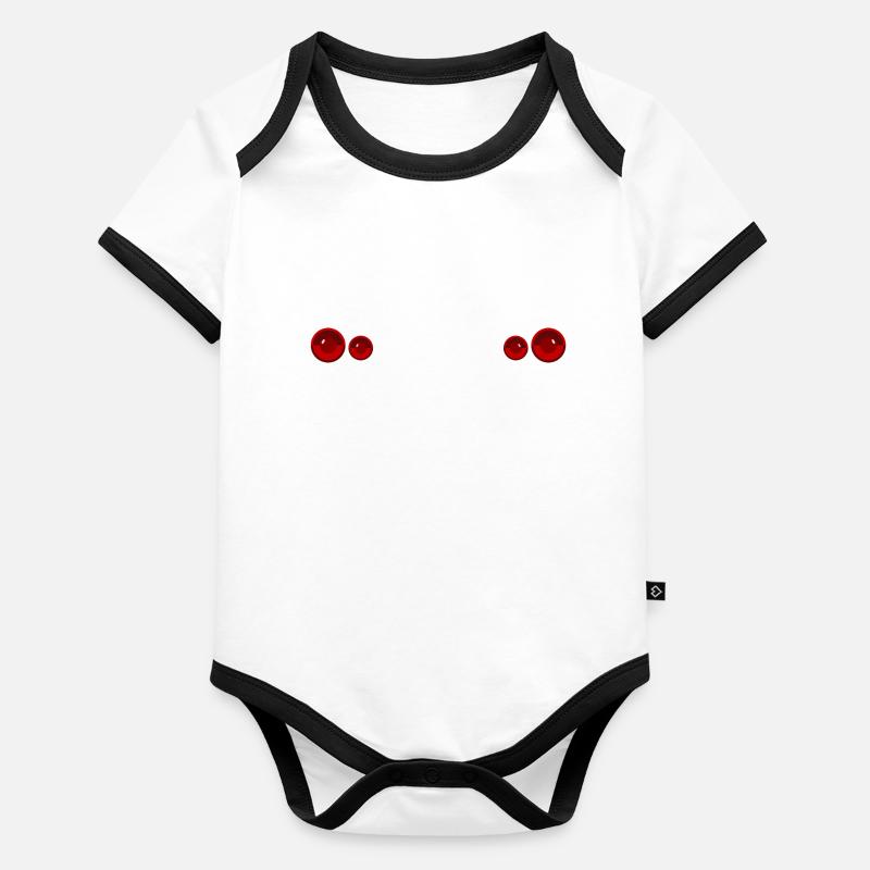 Feux arrière GTR R34 Body Bébé bio contrasté manches courtes
