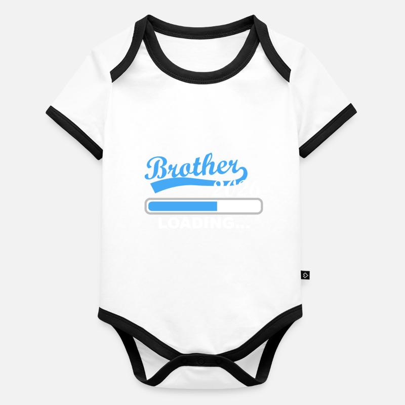 Bruder 2026 Wird Geladen Baby Bio-Kurzarm-Kontrastbody