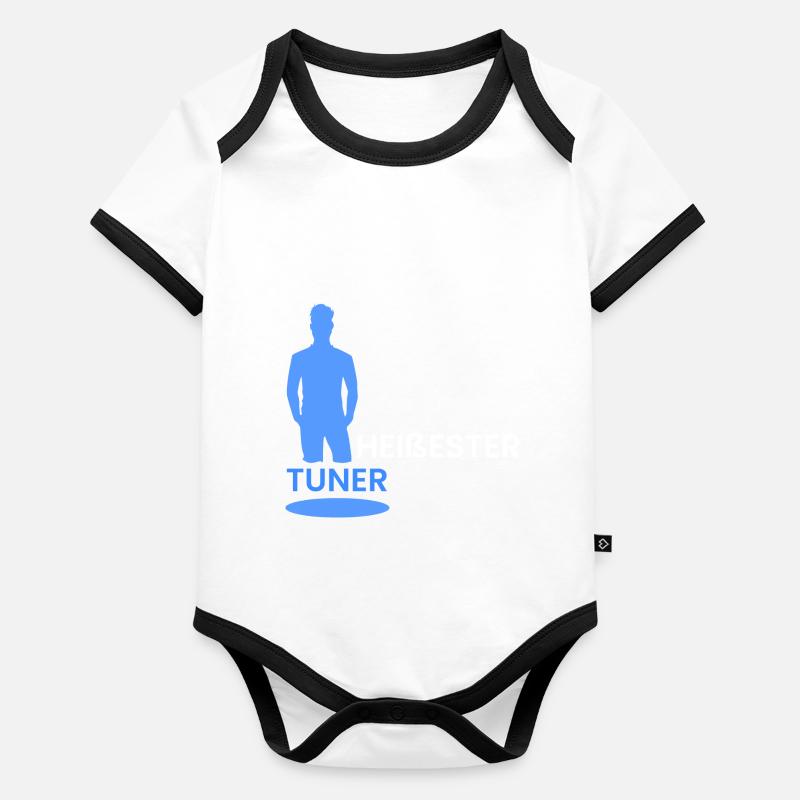 hottest tuner Organic Baby Contrasting Bodysuit