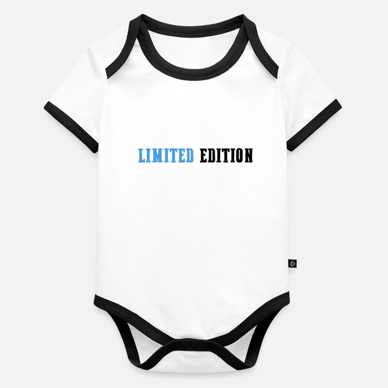 Édition limitée 2 Body Bébé bio contrasté manches courtes