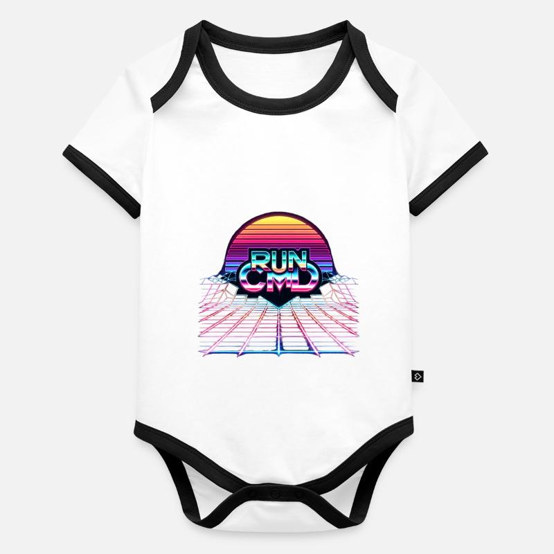 Run Cmd 45 Baby Bio-Kurzarm-Kontrastbody