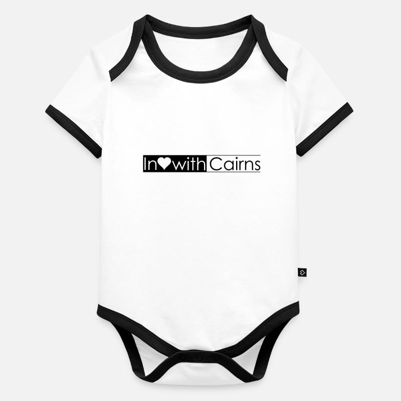 Cairns Baby Bio-Kurzarm-Kontrastbody