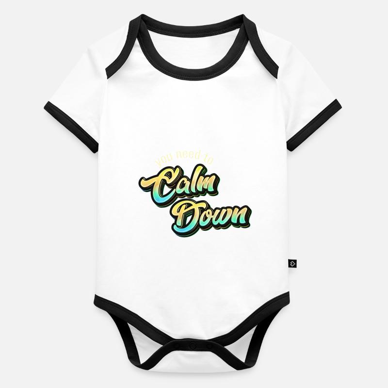 Chemise de Pâques Mignon Chick Dig Me Body Bébé bio contrasté manches courtes