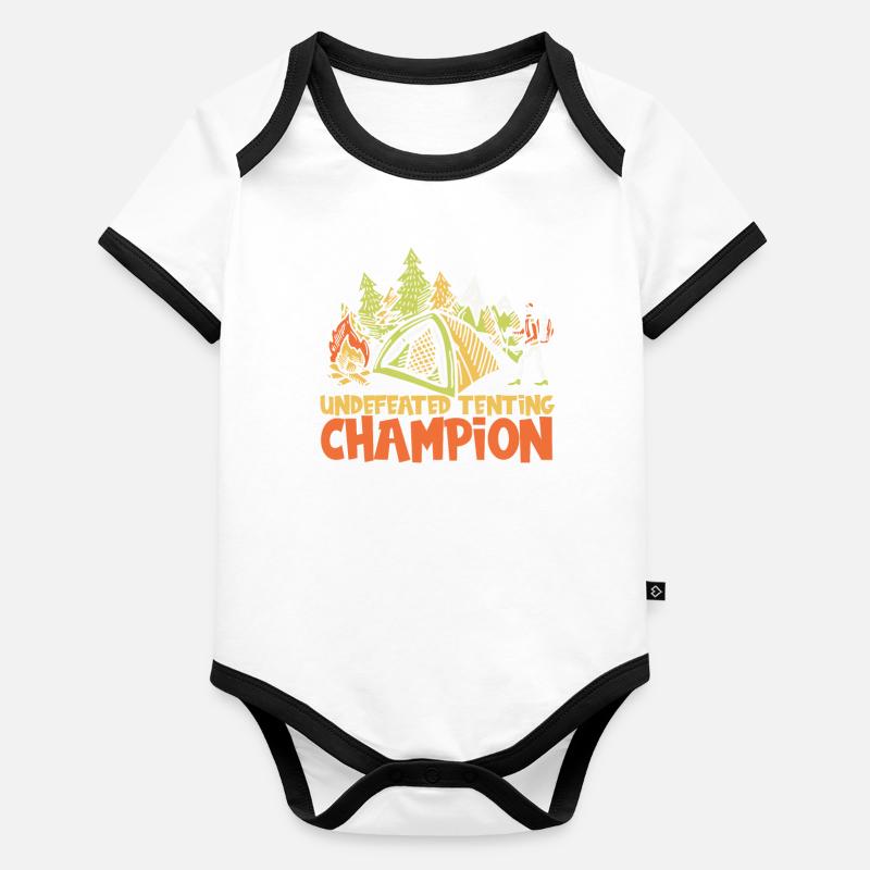 Pfadfinder Champion Baby Bio-Kurzarm-Kontrastbody