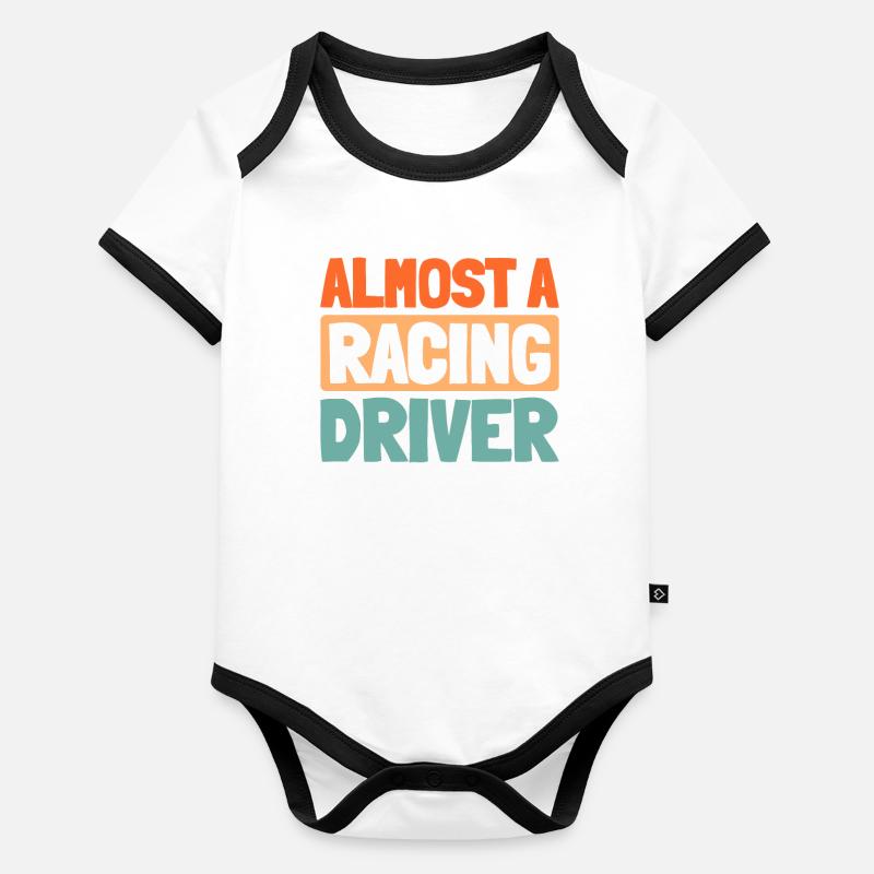 Sim Racing Body Bébé bio contrasté manches courtes