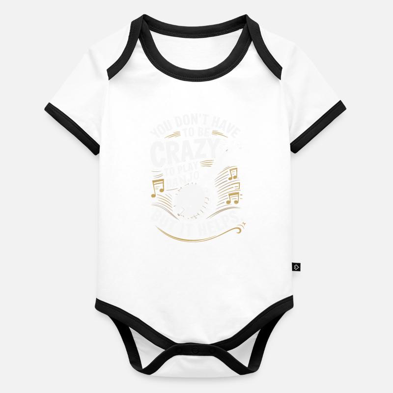 Banjo Baby Bio-Kurzarm-Kontrastbody