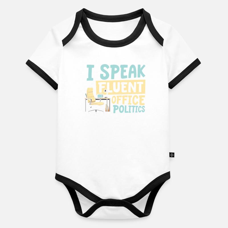 Administrator Organic Baby Contrasting Bodysuit