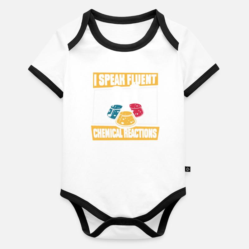 Chemical Engineer Organic Baby Contrasting Bodysuit