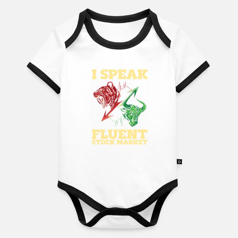 Broker Organic Baby Contrasting Bodysuit