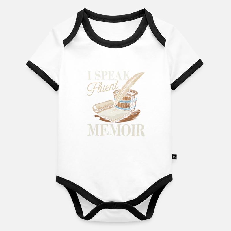 Biographer Organic Baby Contrasting Bodysuit