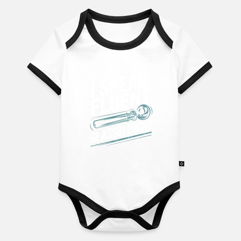 Glass worker Organic Baby Contrasting Bodysuit