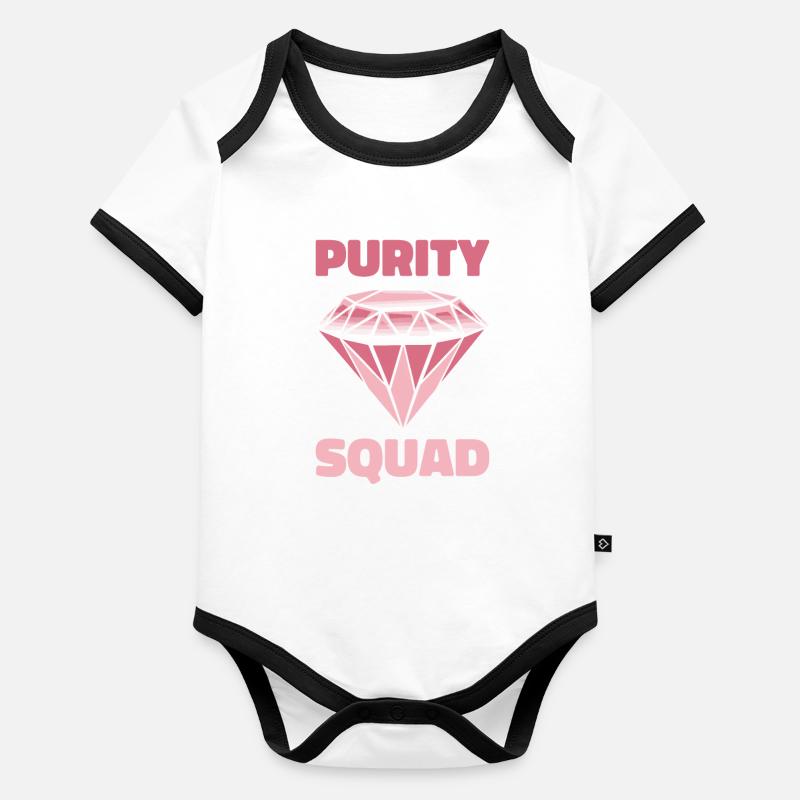 Examiner Squad Organic Baby Contrasting Bodysuit
