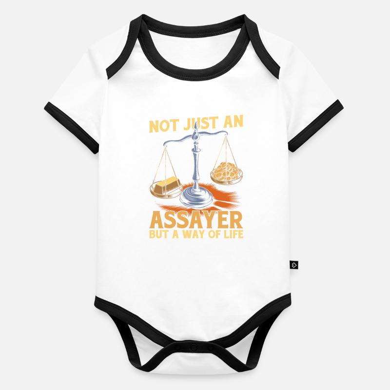 Examiner Organic Baby Contrasting Bodysuit
