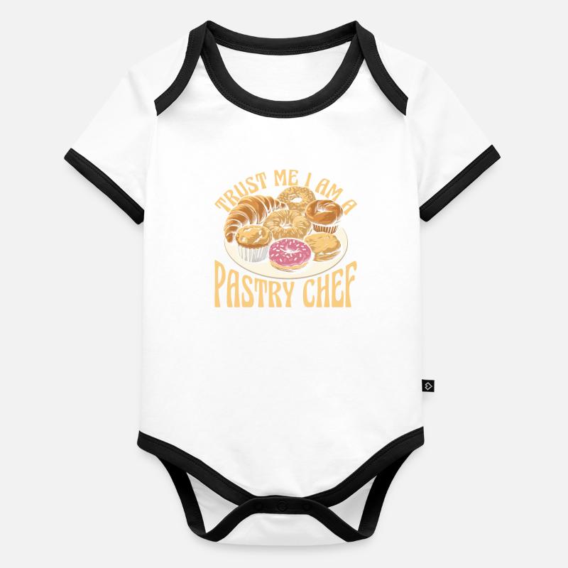 Confectioner Organic Baby Contrasting Bodysuit