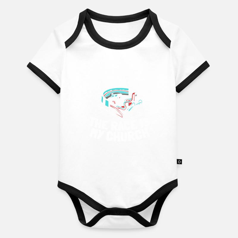 Sim Racing Body Bébé bio contrasté manches courtes