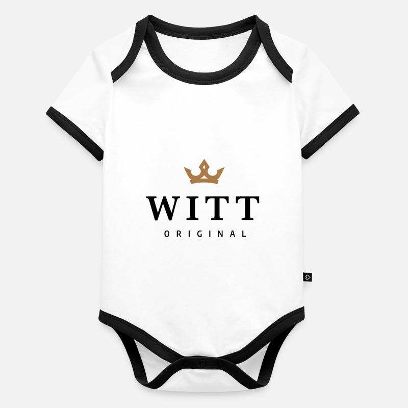 Witt Baby Bio-Kurzarm-Kontrastbody