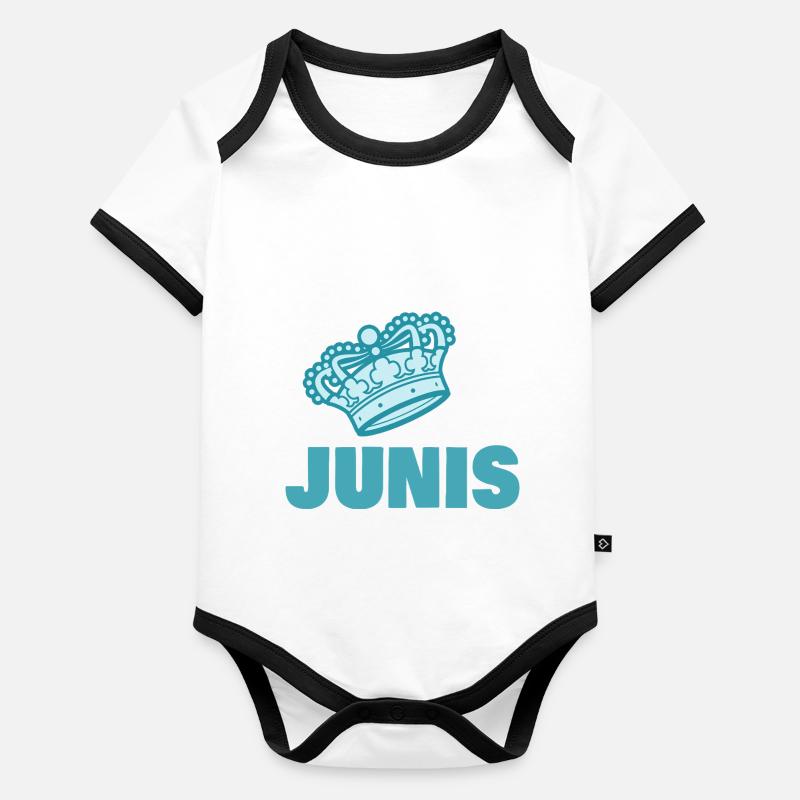 Gift for Junis Organic Baby Contrasting Bodysuit