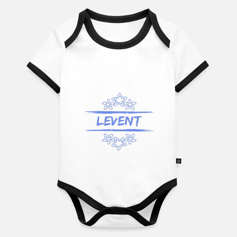 Levent as Levent Organic Baby Contrasting Bodysuit