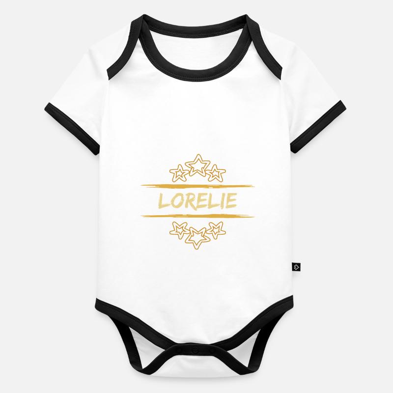 Gift for Lorelie Organic Baby Contrasting Bodysuit