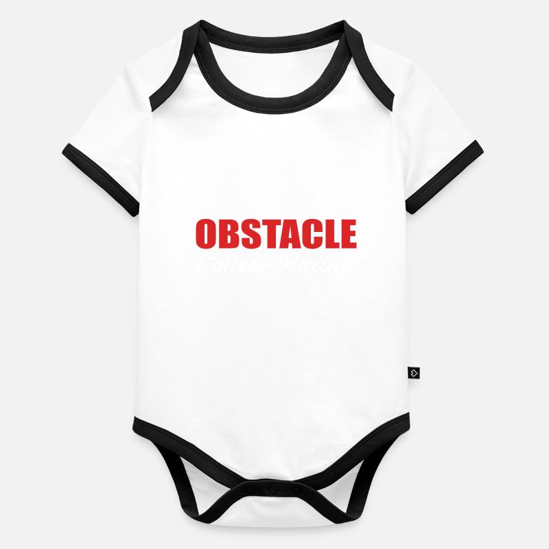 Obstacle Course Racing Gear Organic Baby Contrasting Bodysuit