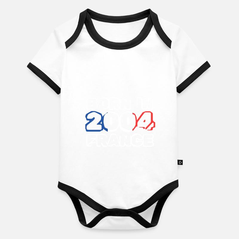 2004 Organic Baby Contrasting Bodysuit