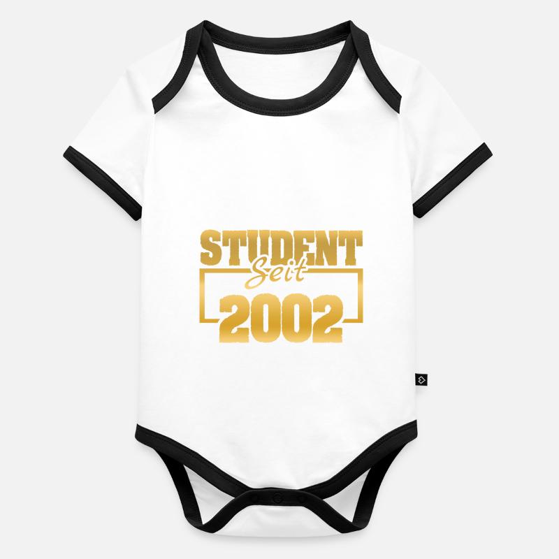 2002 Baby Bio-Kurzarm-Kontrastbody
