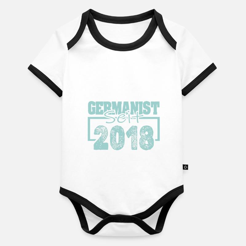 Nomination 2018 Body Bébé bio contrasté manches courtes