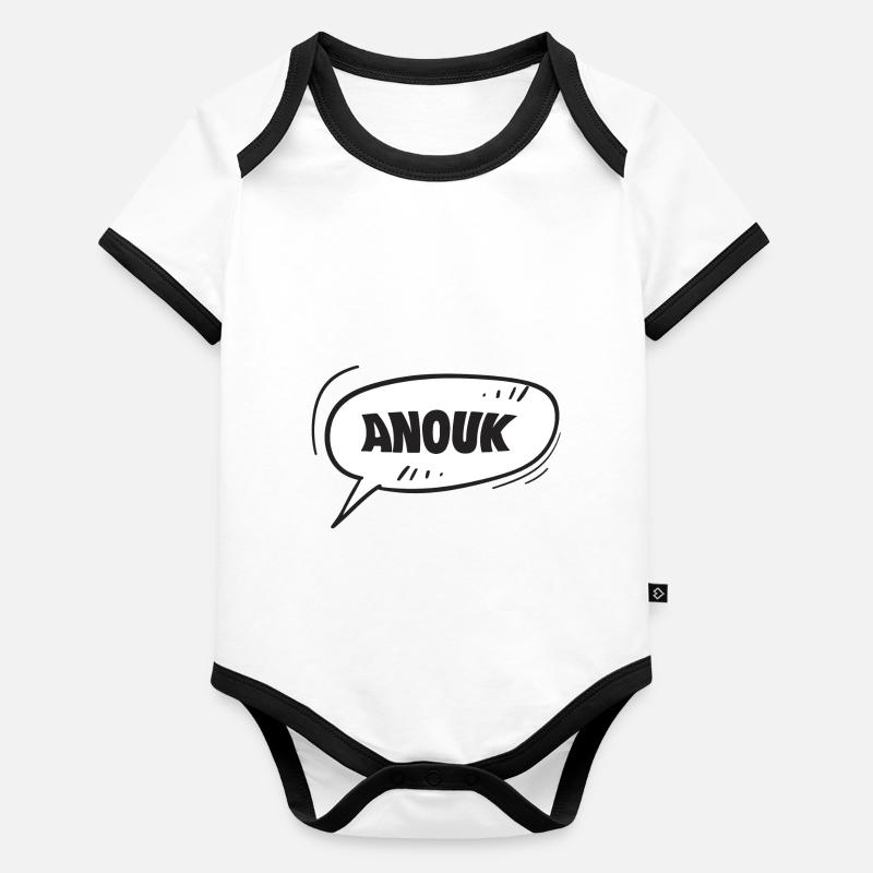 Anouk Anouk Organic Baby Contrasting Bodysuit