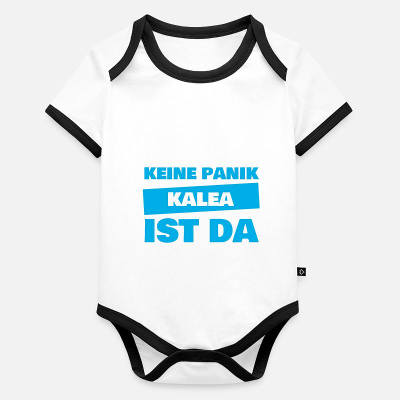 Kalea as a given name Organic Baby Contrasting Bodysuit