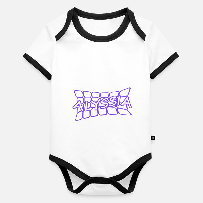 Alyssia Organic Baby Contrasting Bodysuit