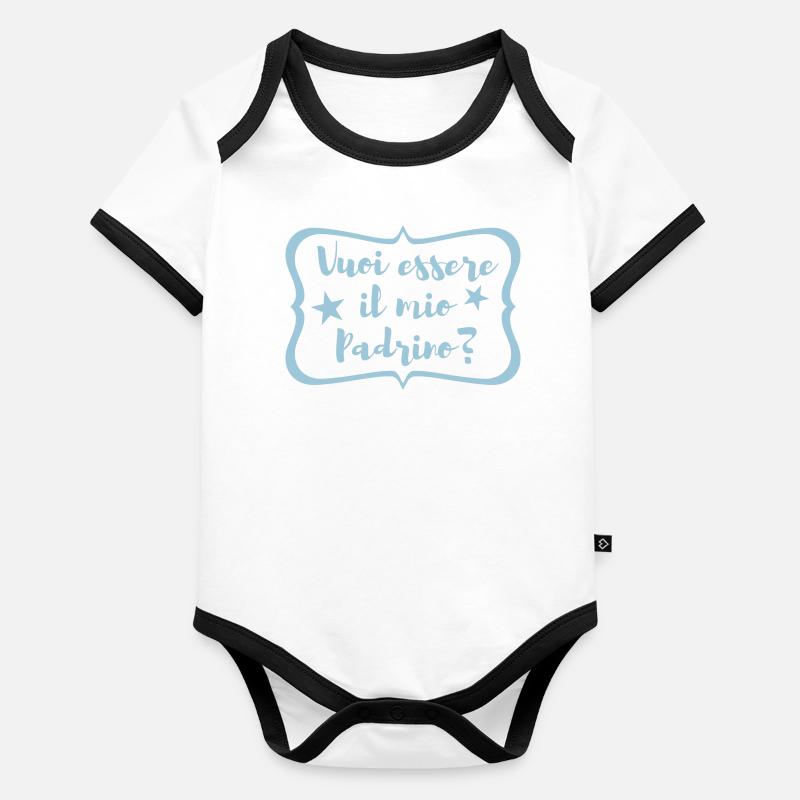 Vuoi essere il mio Pardino? Baby Bio-Kurzarm-Kontrastbody