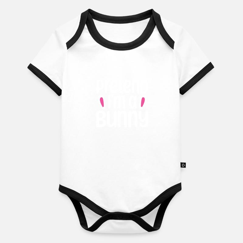 Rabbit Costume Organic Baby Contrasting Bodysuit