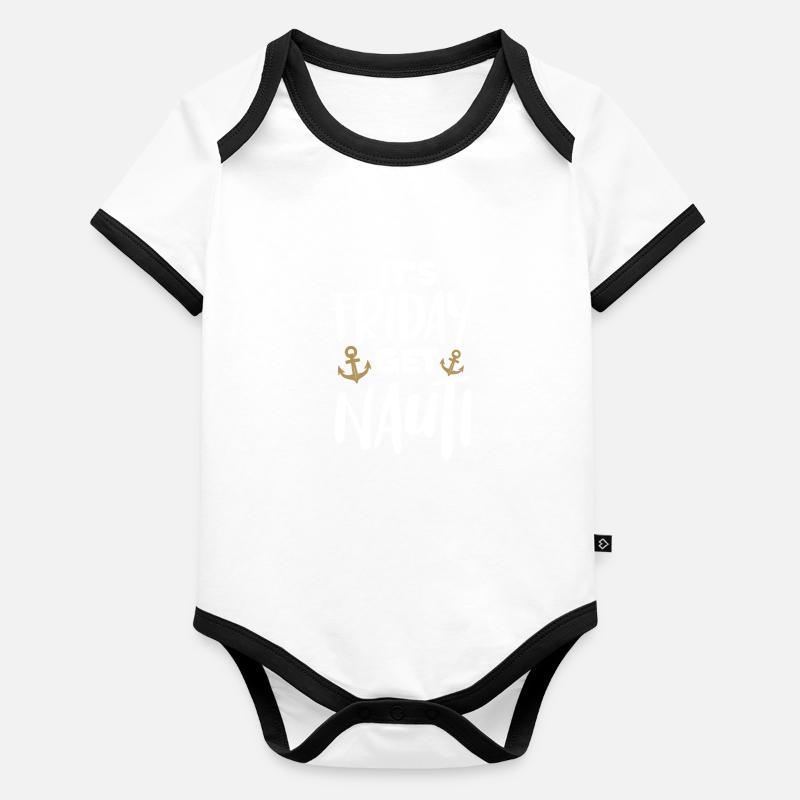 Captain Organic Baby Contrasting Bodysuit