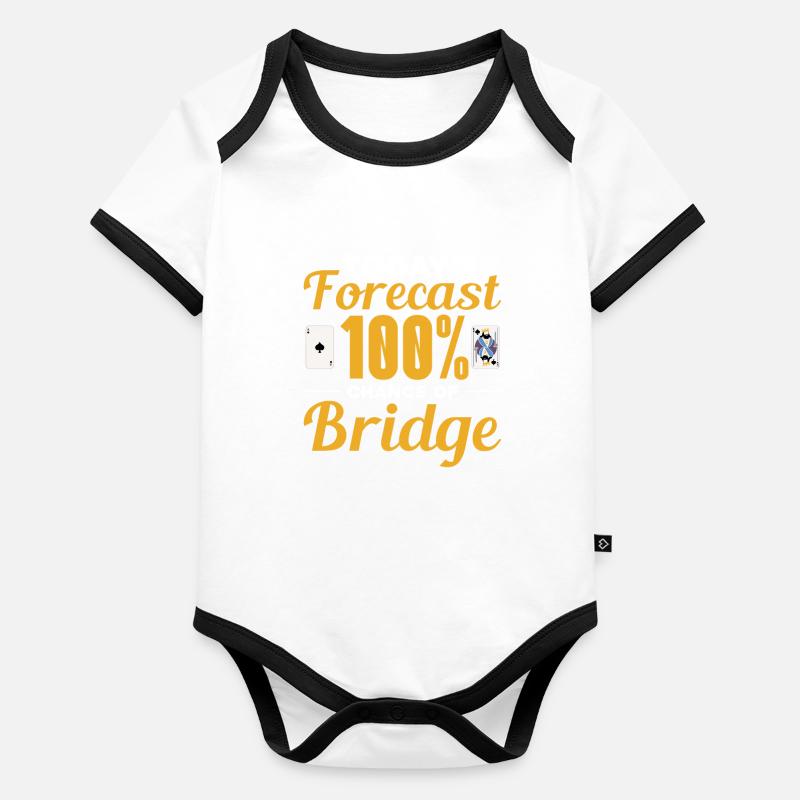 Bridge Organic Baby Contrasting Bodysuit