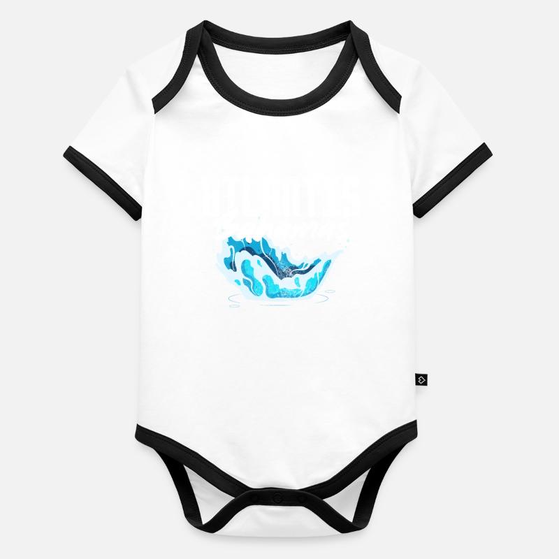 Bahamas Organic Baby Contrasting Bodysuit