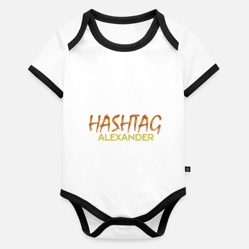 Gift for Alexander Organic Baby Contrasting Bodysuit