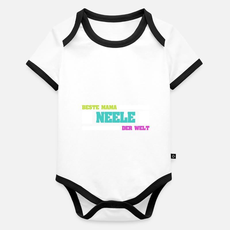 Mother Neele Organic Baby Contrasting Bodysuit