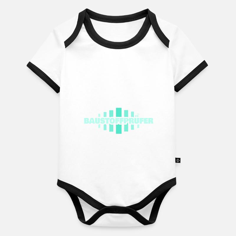 Occupation: Building materials tester Organic Baby Contrasting Bodysuit