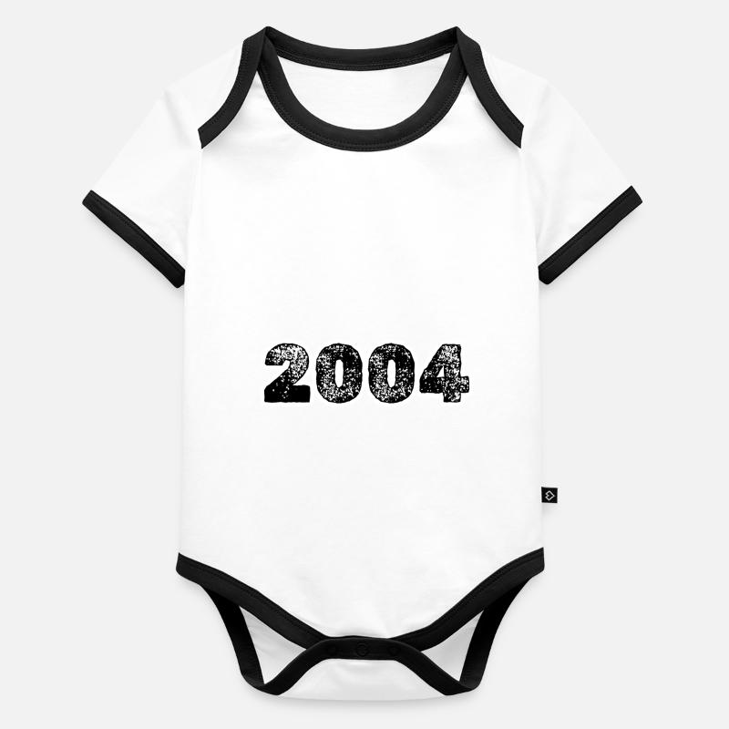2004 Organic Baby Contrasting Bodysuit