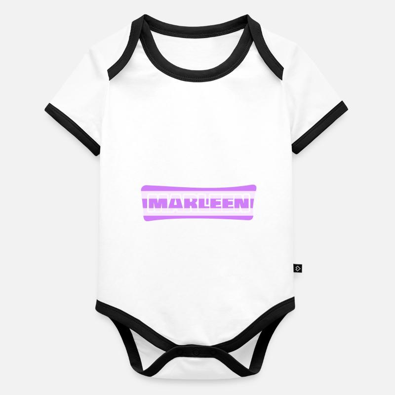 Wedding Copy Organic Baby Contrasting Bodysuit